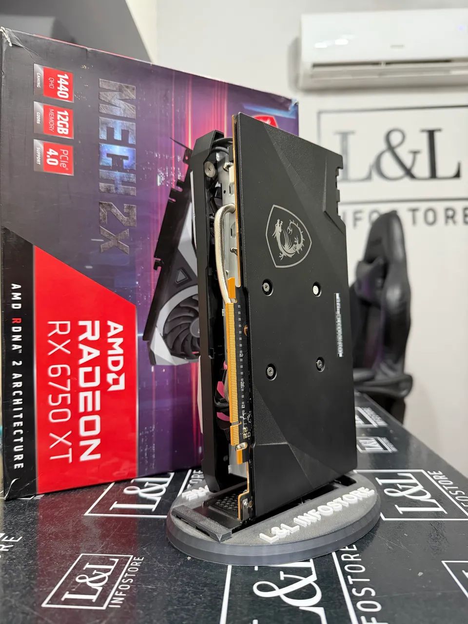 RX 6750XT 12GB MSI MECH 2X - Foto 2