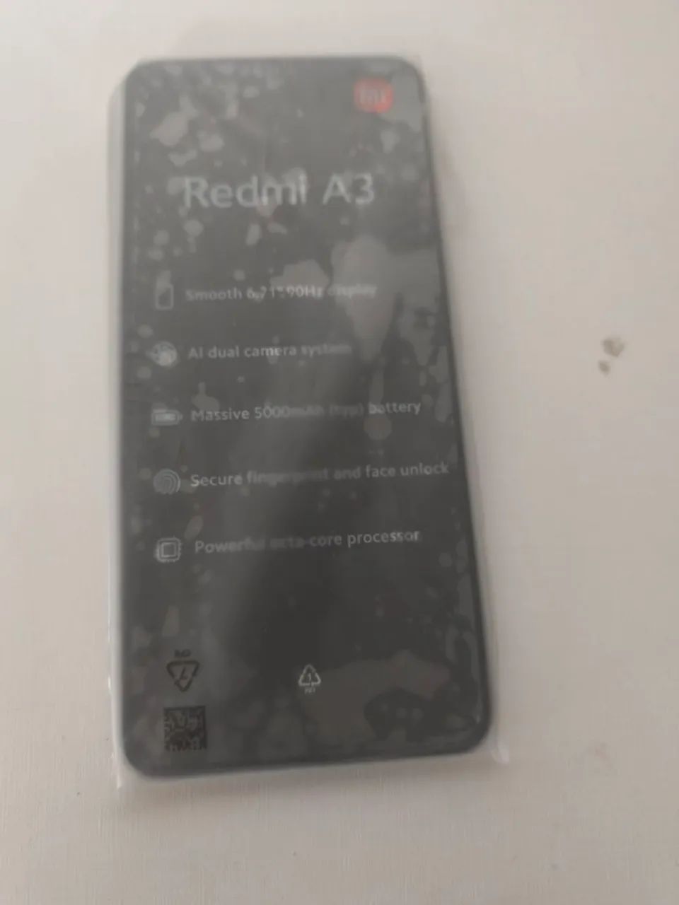 Redmi A3 Black 3gb Ram 64Gb Rom  - Foto 2