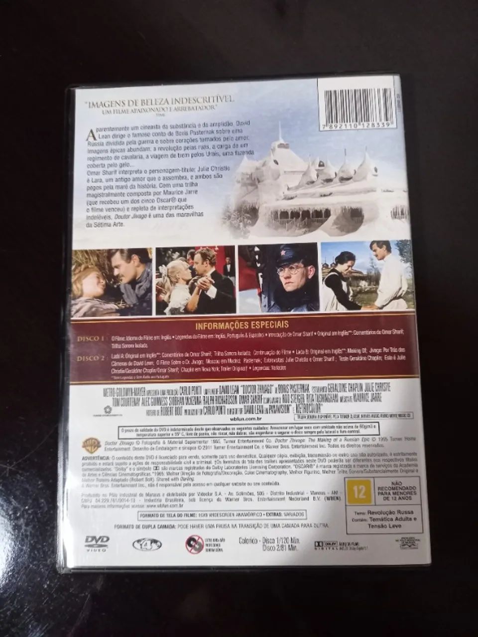 DVD Doutor Jivago - Foto 2