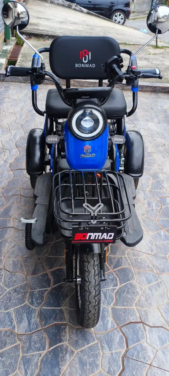 Triciclo elétrico de alta potência  - Foto 4