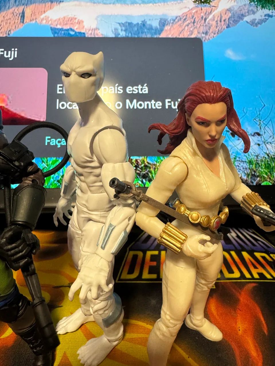 Marvel Legends Lote 3 viúva pantera Gi Joe  - Foto 3