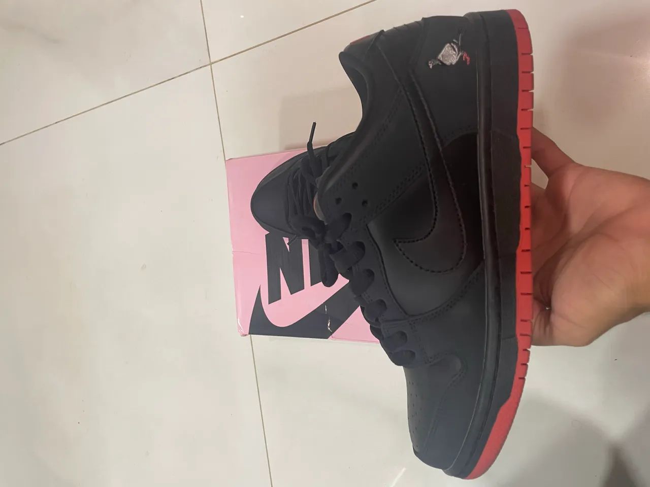 Tenis Nike Dunk SB Black Pigeon - Foto 4