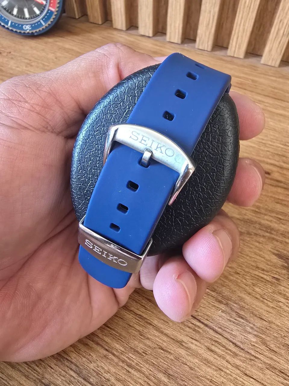 Relógio MOD "seiko" Customizado Manta Ray - Foto 2