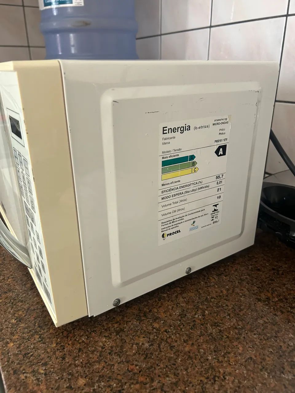 MICROONDAS PHILCO SEM MARCAS DE USO  - Foto 4