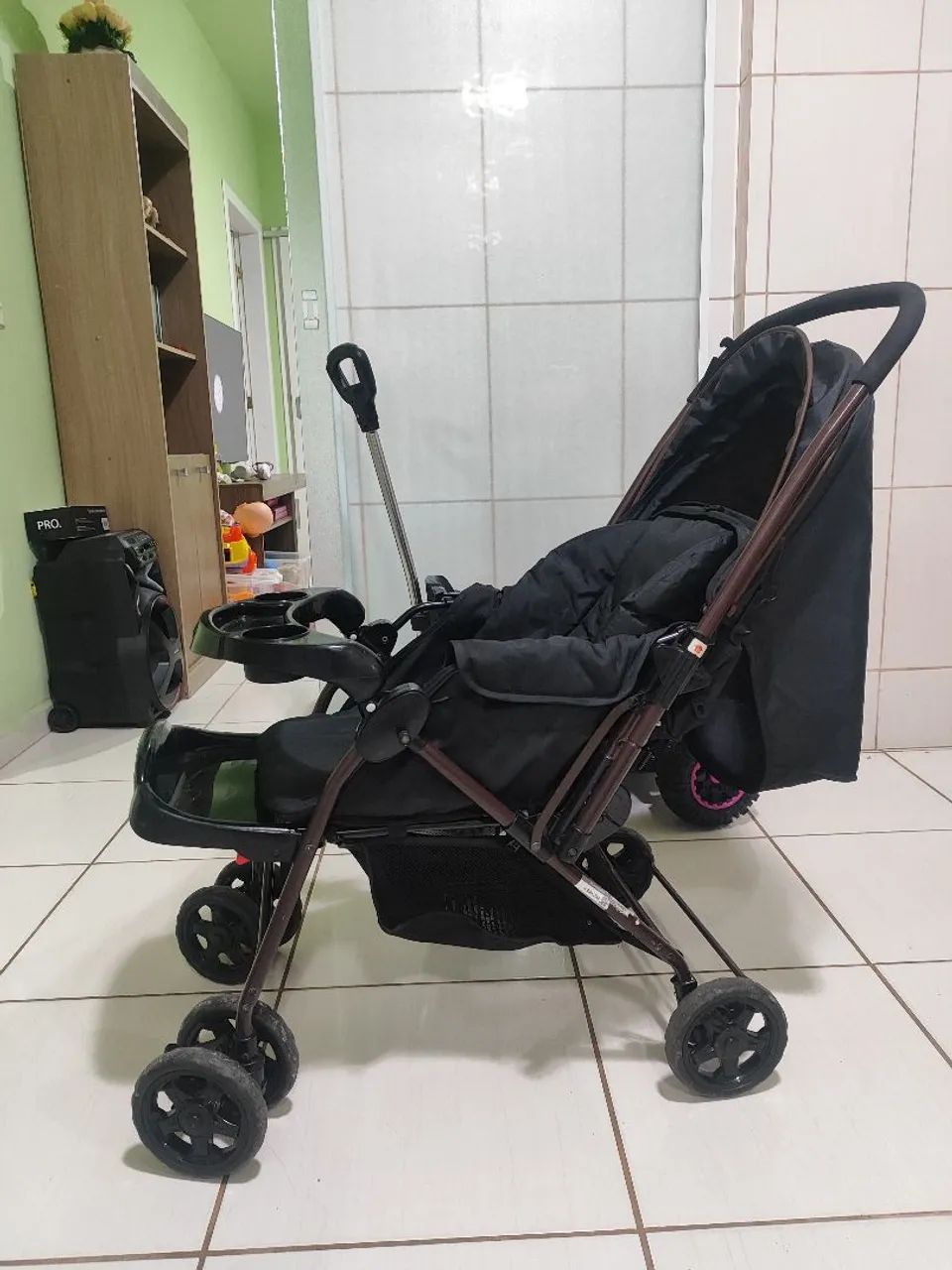 Carrinho De Bebê e Bebê Conforto Cosco Kids - Foto 3