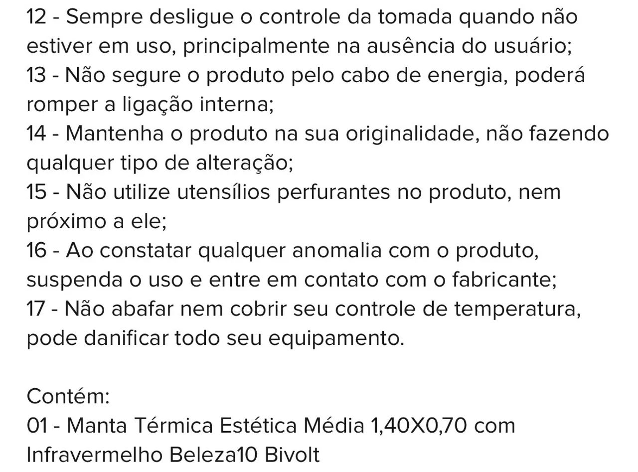Manta térmica corporal estética  - Foto 5