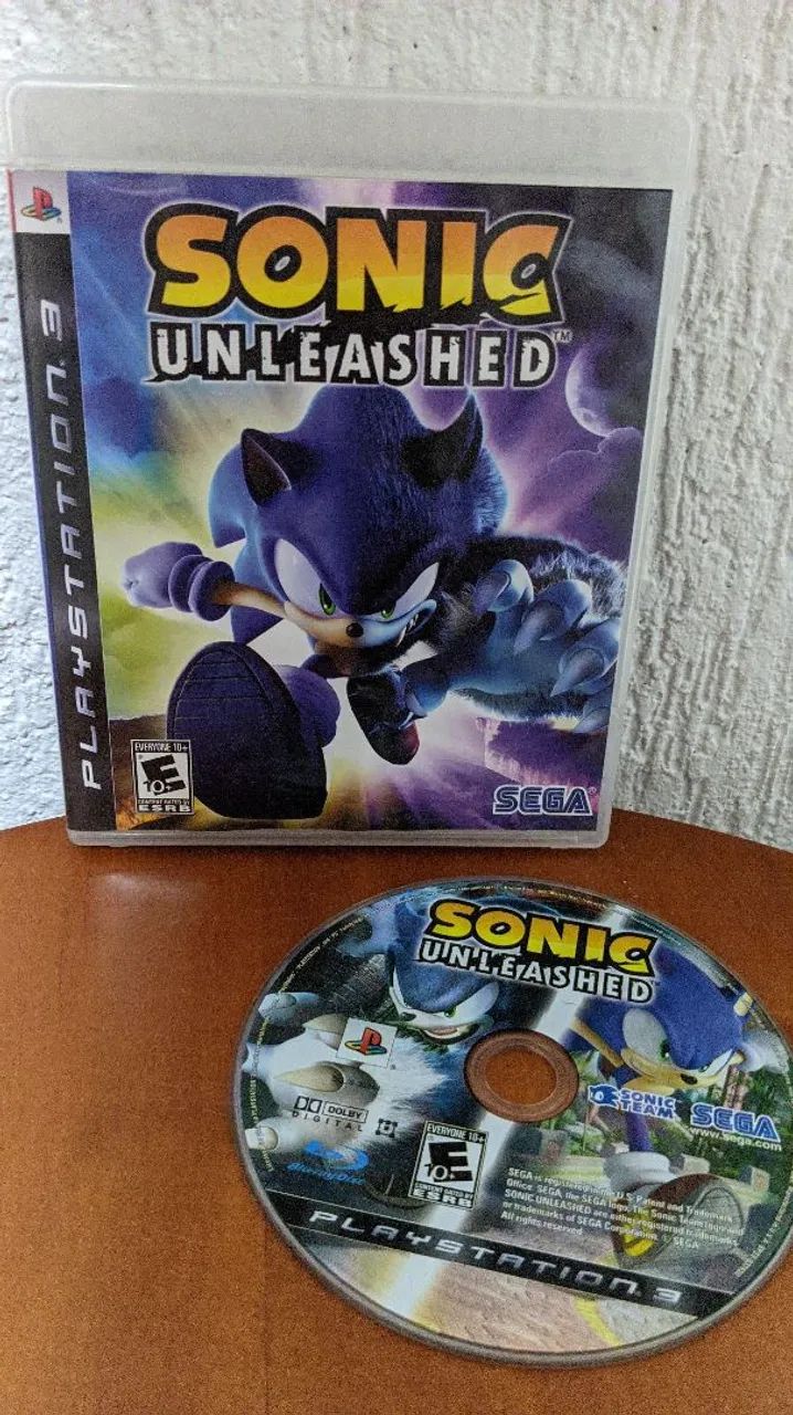 Sonic Unleashed - PS3 (Mídia Física Completa)