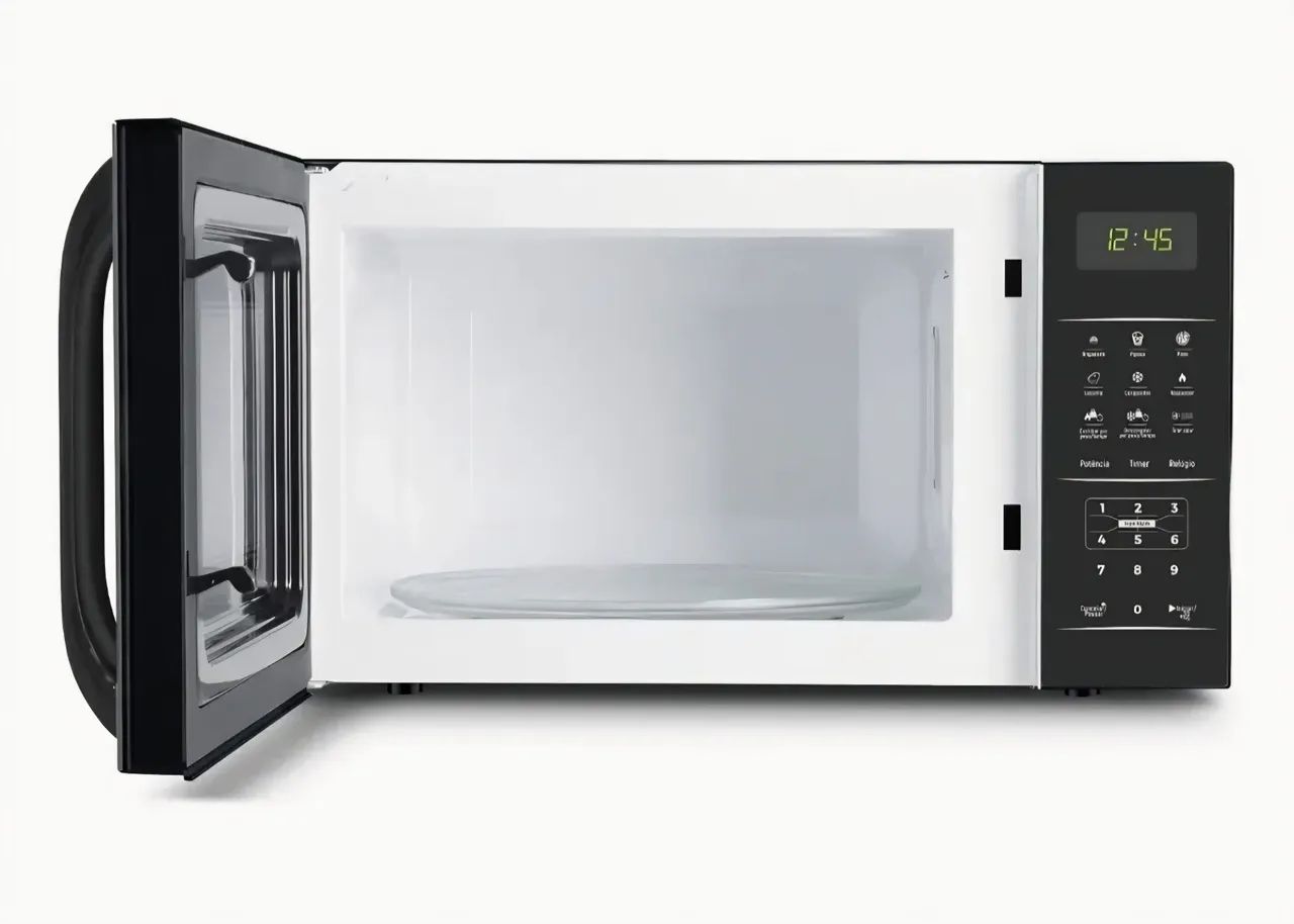 Micro-ondas Britânia Bmo23 De Preto 20l Branco <br><br>crie ta - Foto 2