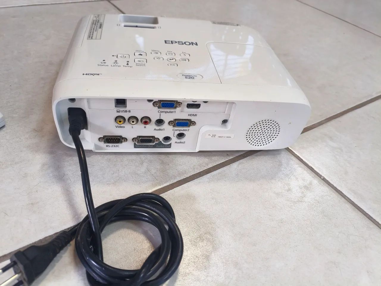 Projetor Epson  - PowerLite E20  - Foto 5