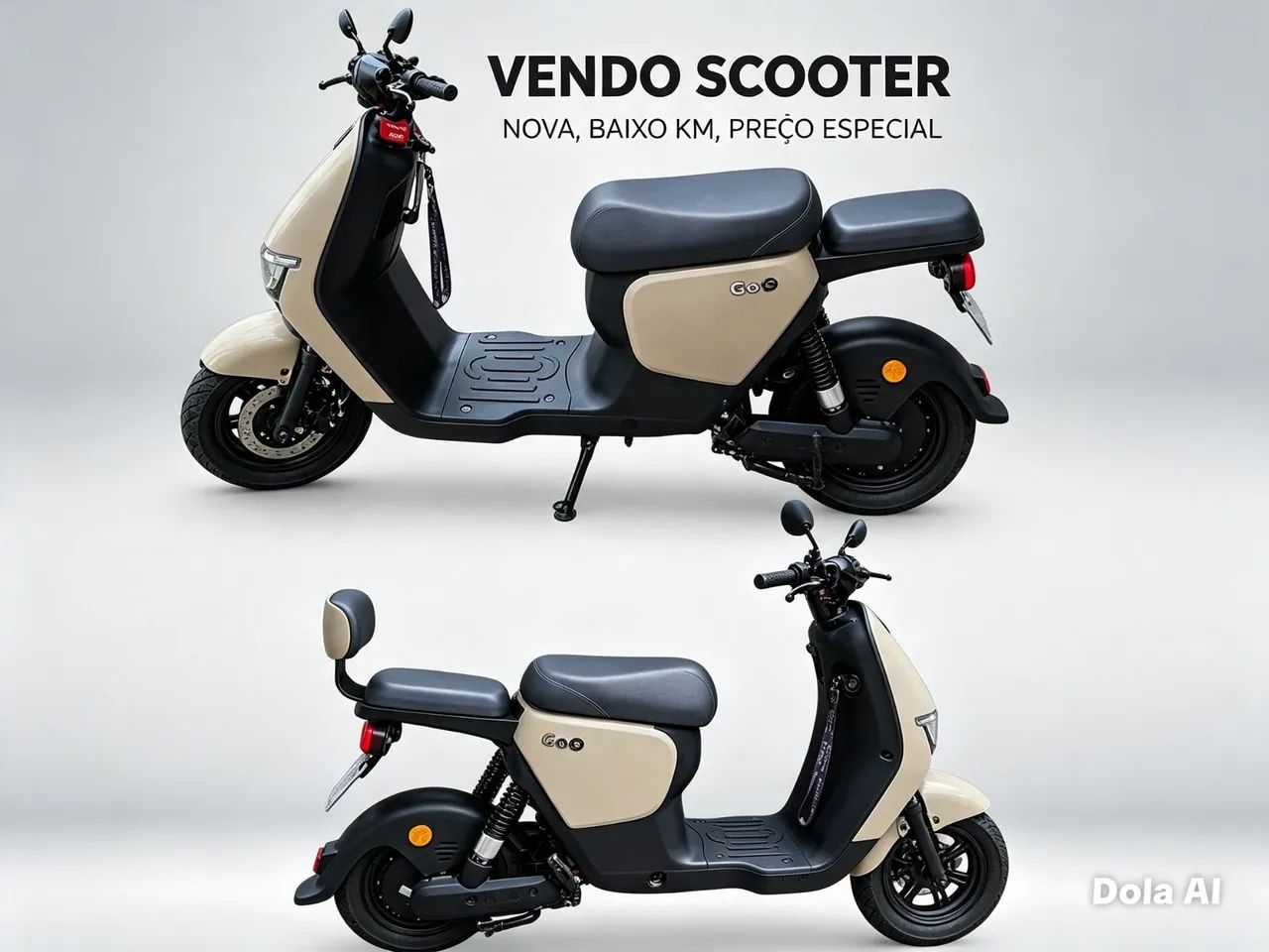 Scooter elétrica 1000w