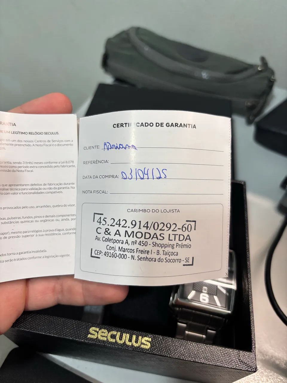 Relógio Seculus Masculino  - Foto 4