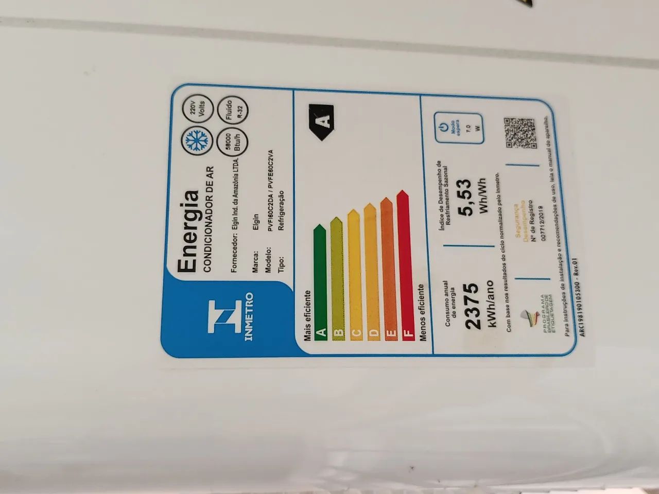 Ar condicionado 58 mil BTUs  - Foto 4