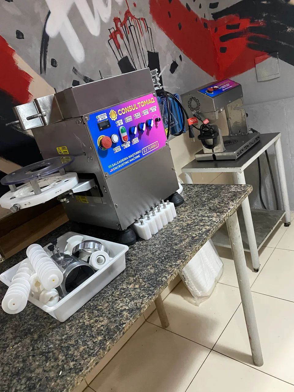 Fábrica de salgado completa 