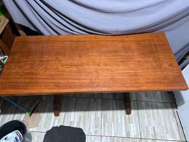 Mesa de jantar em madeira maciça  - Foto 3