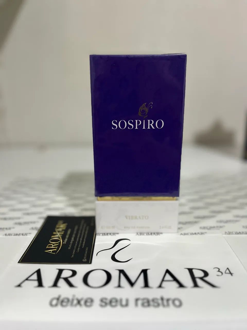 Sospiro Vibrato 100ml Original - R$ 1.549,90