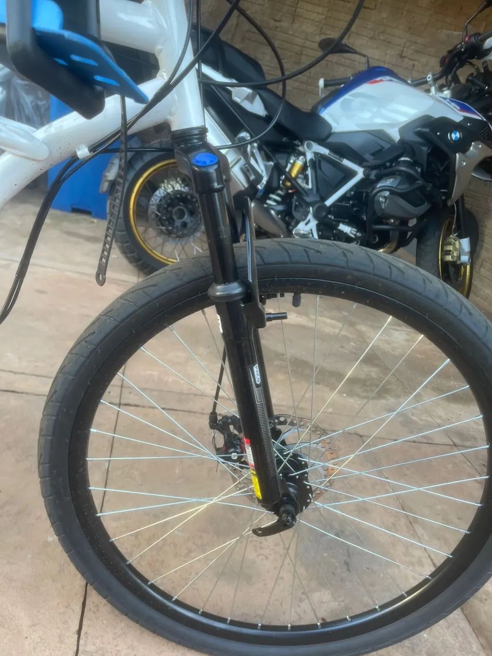 Bicicleta motorizada 80cc - Foto 4
