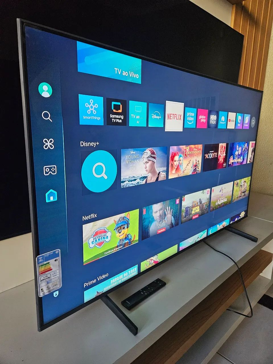 Tv 43 4k samsung CRYSTAL top