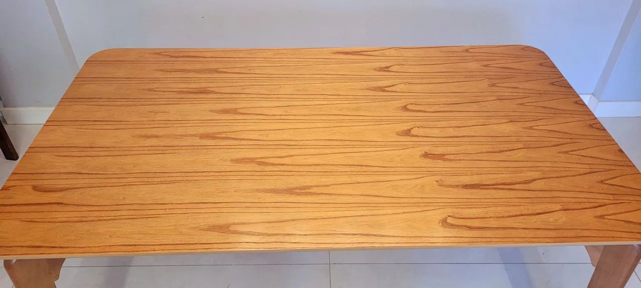 mesa em madeira retangular 160x0,90 - Foto 2