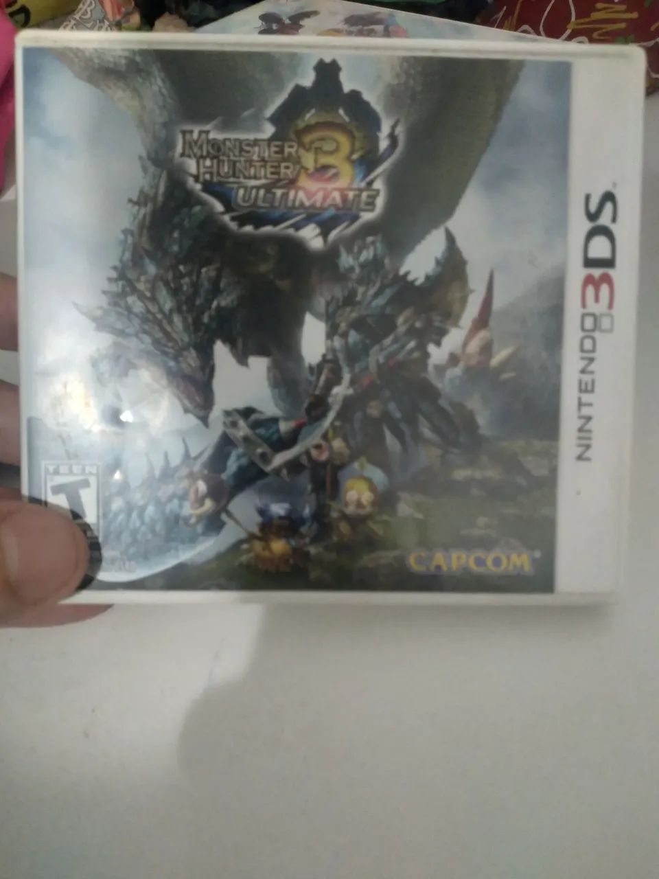 Jogo 3ds monster hunter 3 ultimate