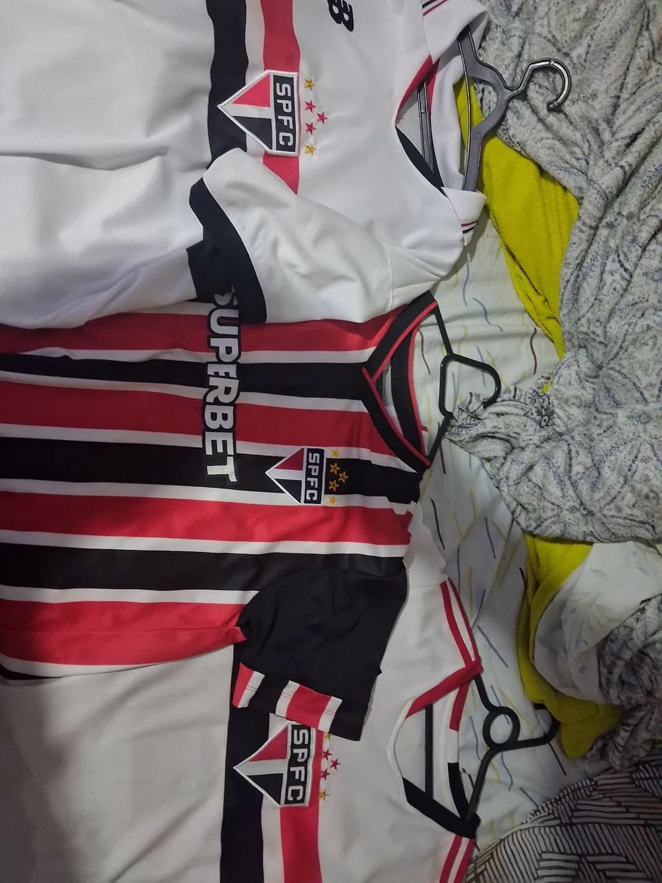 CAMISAS SÃO PAULO F.C E BONÉ 