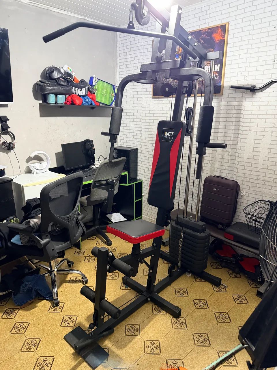 Estação de musculação 45kg wct fitness  - Foto 2