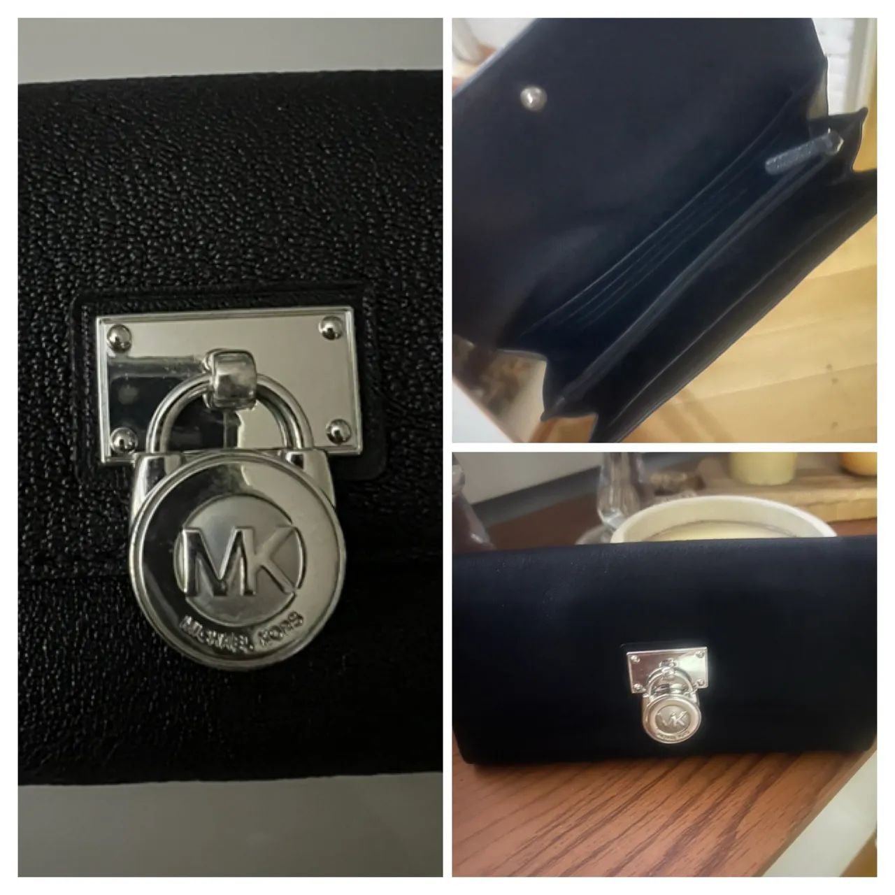 Carteira preta, nova, MICHAEL KORS 