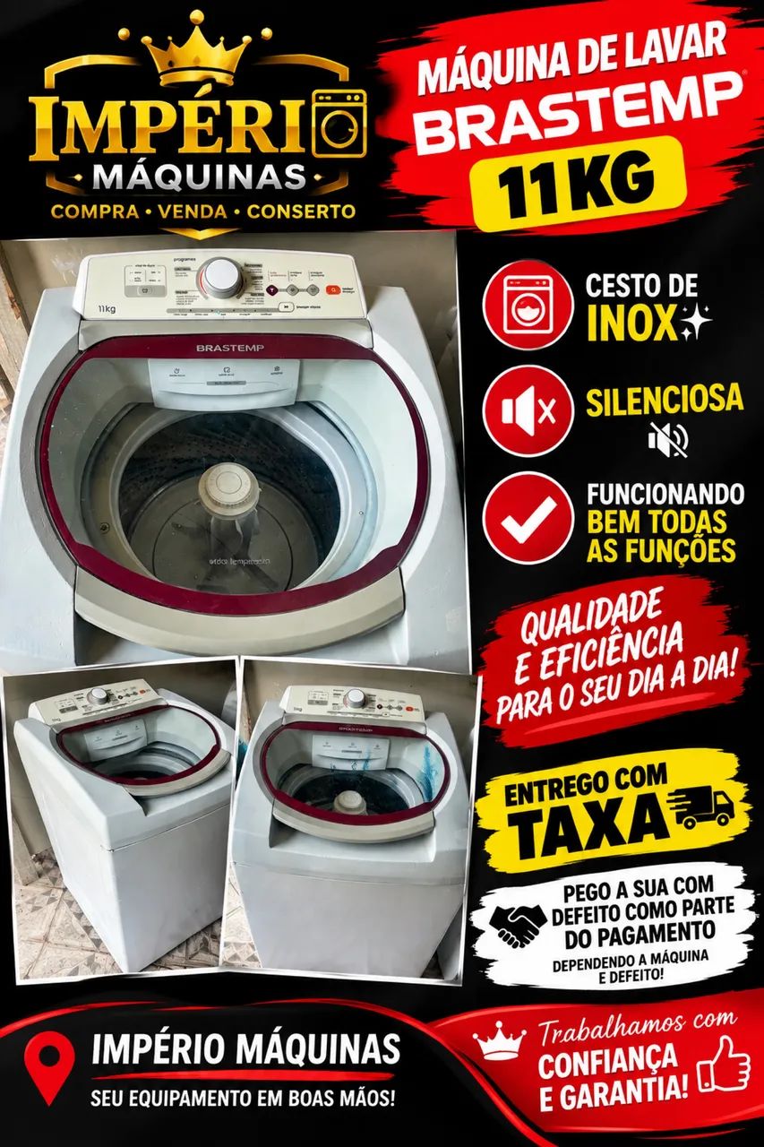 Máquina de lavar Brastemp 11kg  - Foto 2