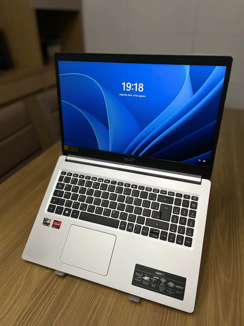 Acer Aspire 5 com Ryzen 7 - Foto 5