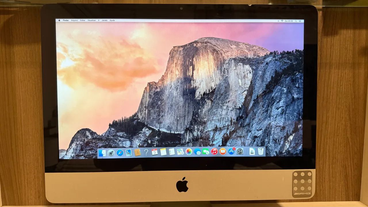 iMac Apple 21,5? Core i5, 4GB, HD 500GB + Mouse - Computadores e