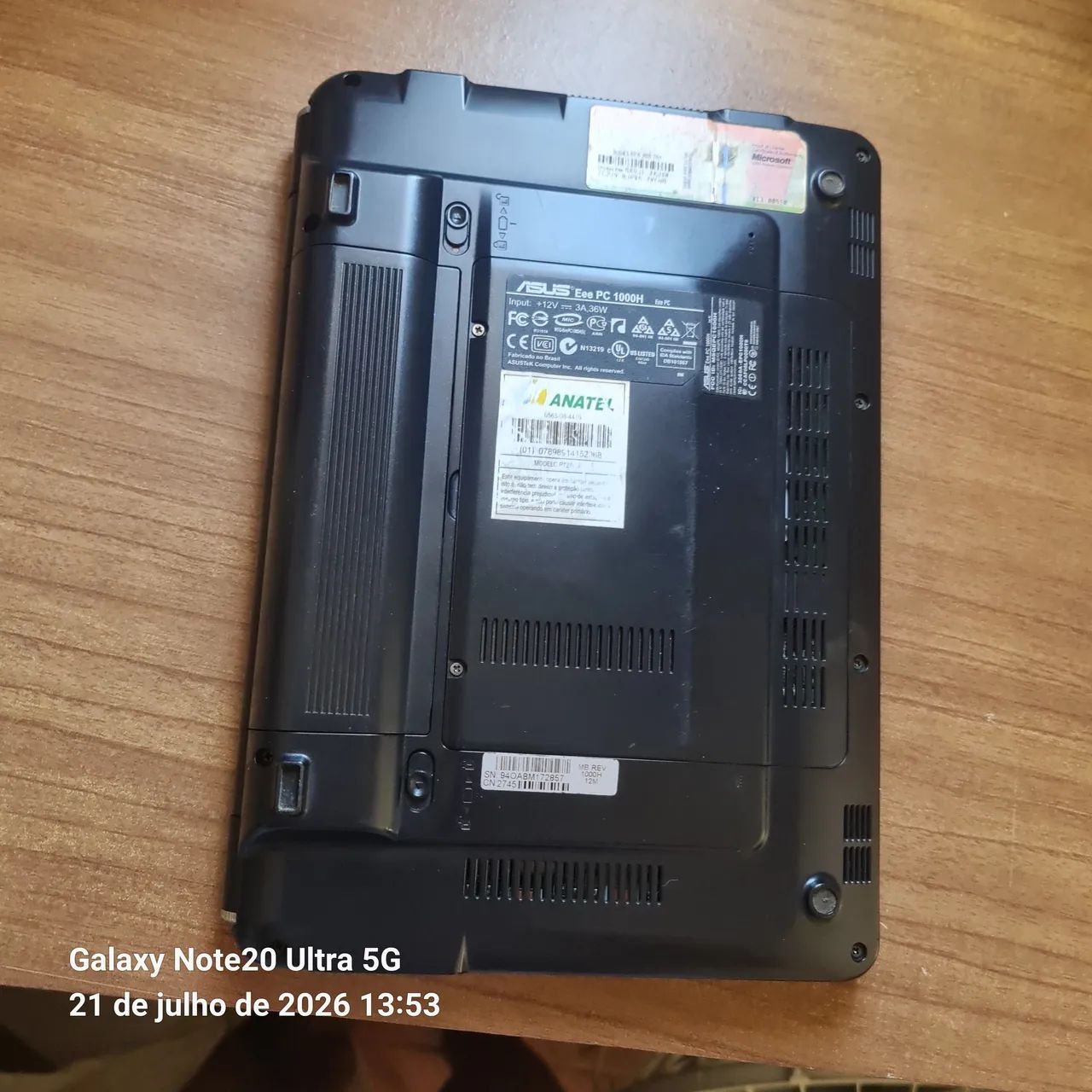 Notebook assus Eee pc1000h - Foto 2