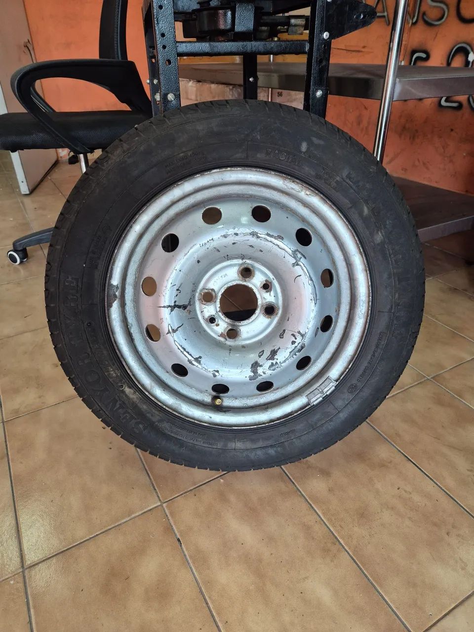 Pneu Roda 14 para step
