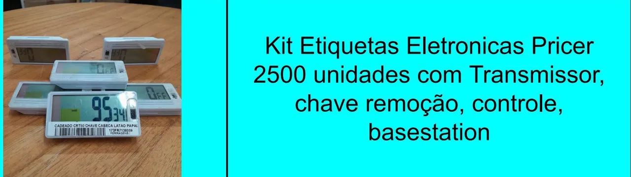 Kit etiqueta Pricer c/ transmissor  - Foto 2