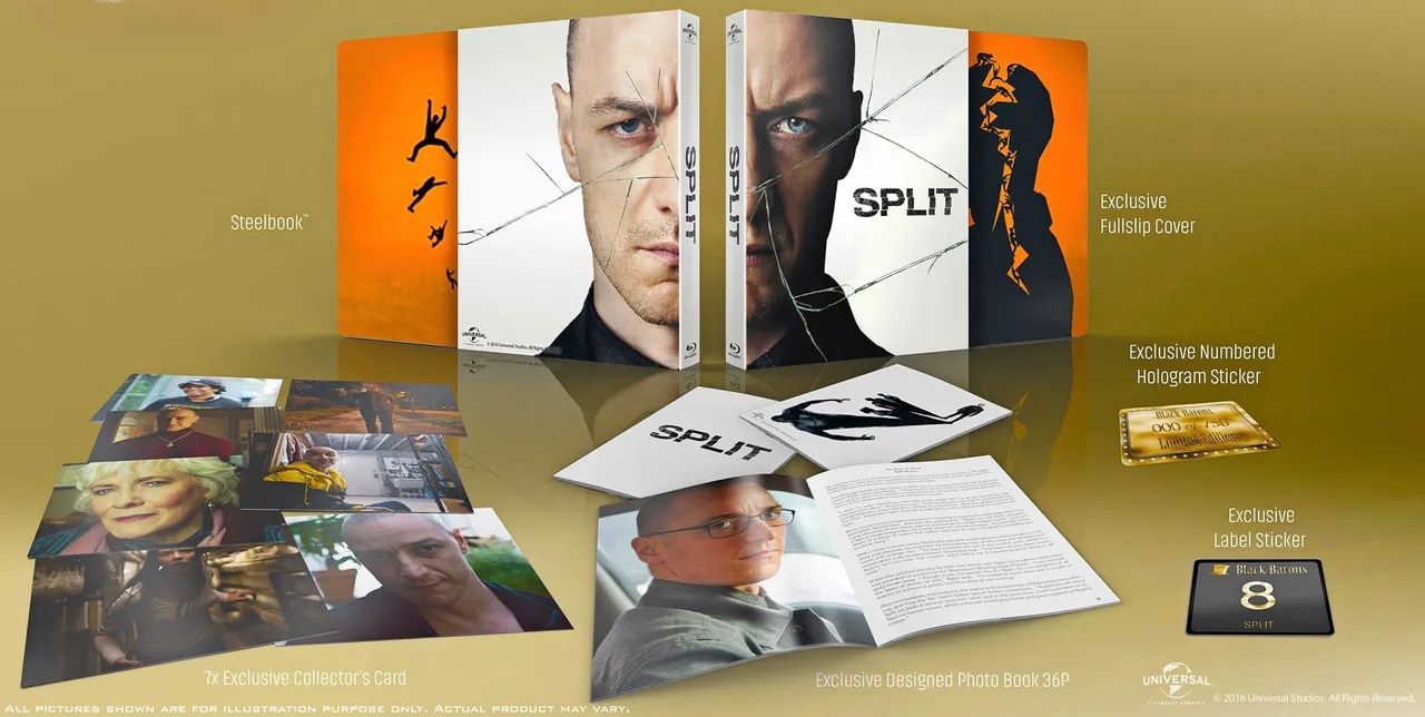 Steelbook Bluray Fragmentado Dublado - Foto 2