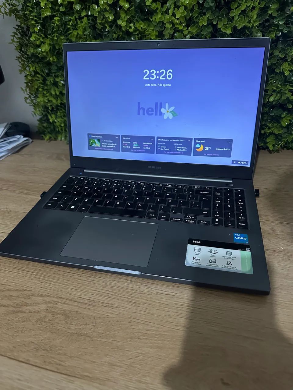 Notebook galaxy Book - 256Gb - Intel i3 - Semi novo - Foto 3