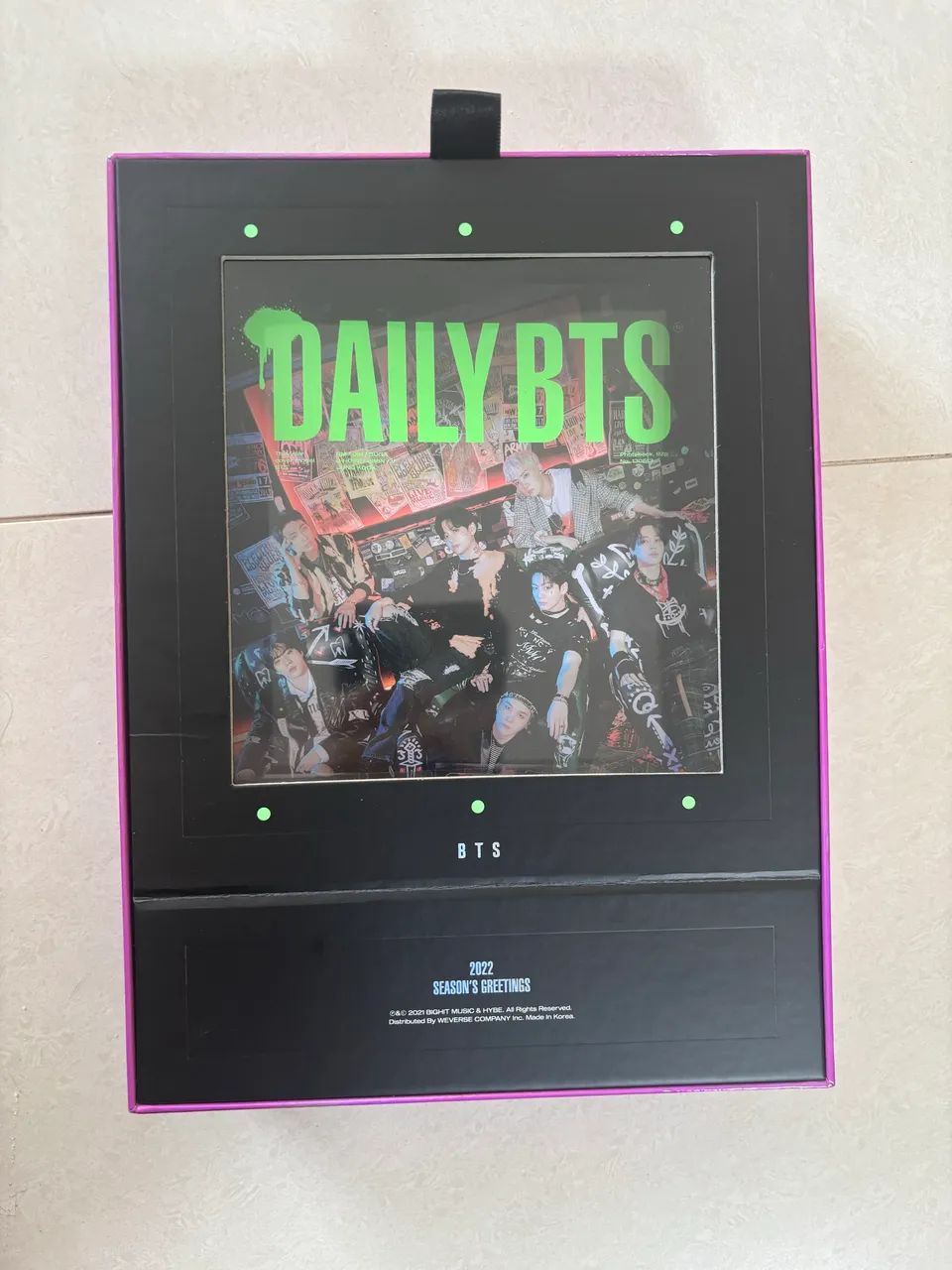 BTS Seasons Greetings 2022 completo - CDs, DVDs etc - Jardim