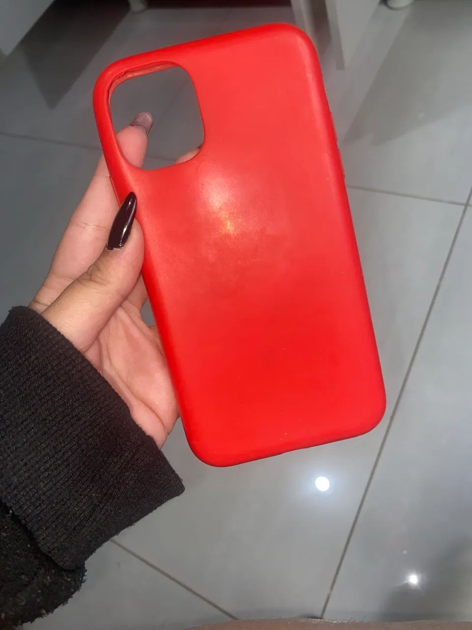 Capinha de iPhone 11 vermelha