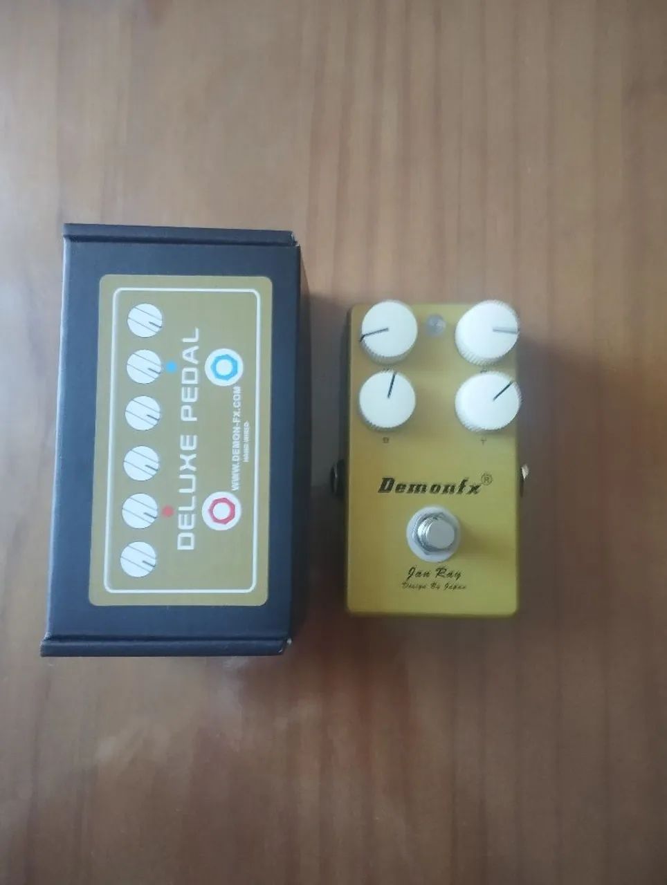Pedal guitarra overdrive demonfx clone Vemuram Jan Ray