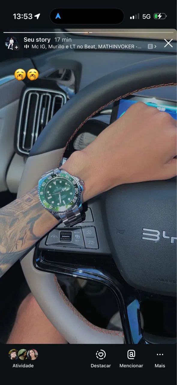 ROLEX SUBMARINER VERDE+ MALETA ORIGINAL