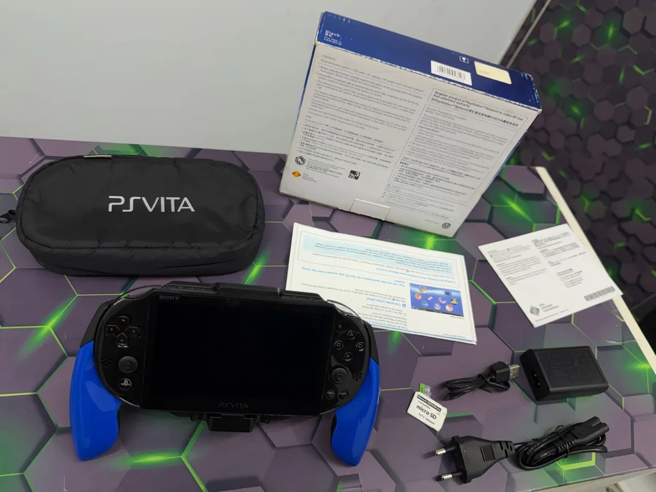 PS VITA PCH-2000 SLIM ? COMPLETO E DESBLOQ! - Foto 4