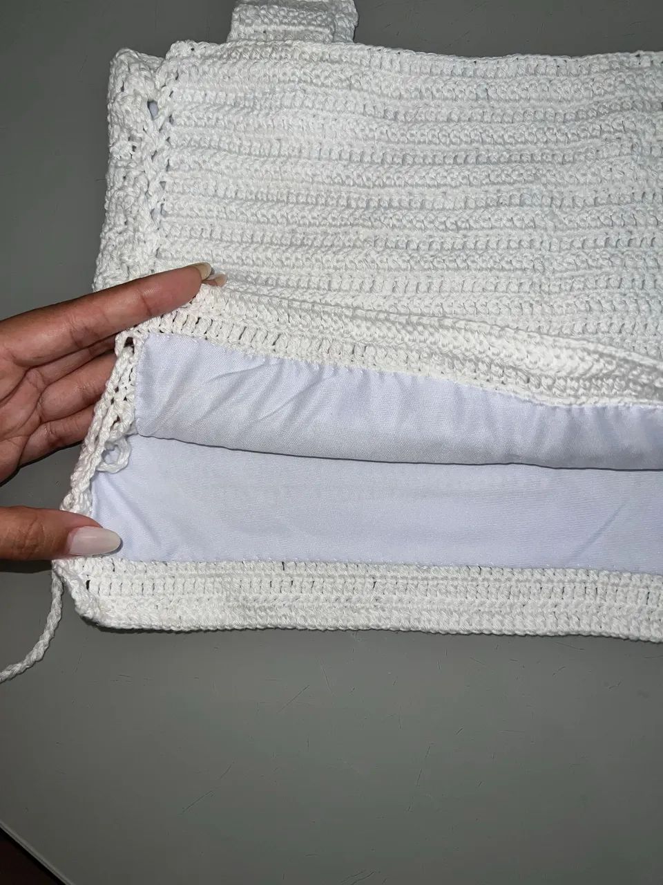 Cropped de Crochê  - Foto 4