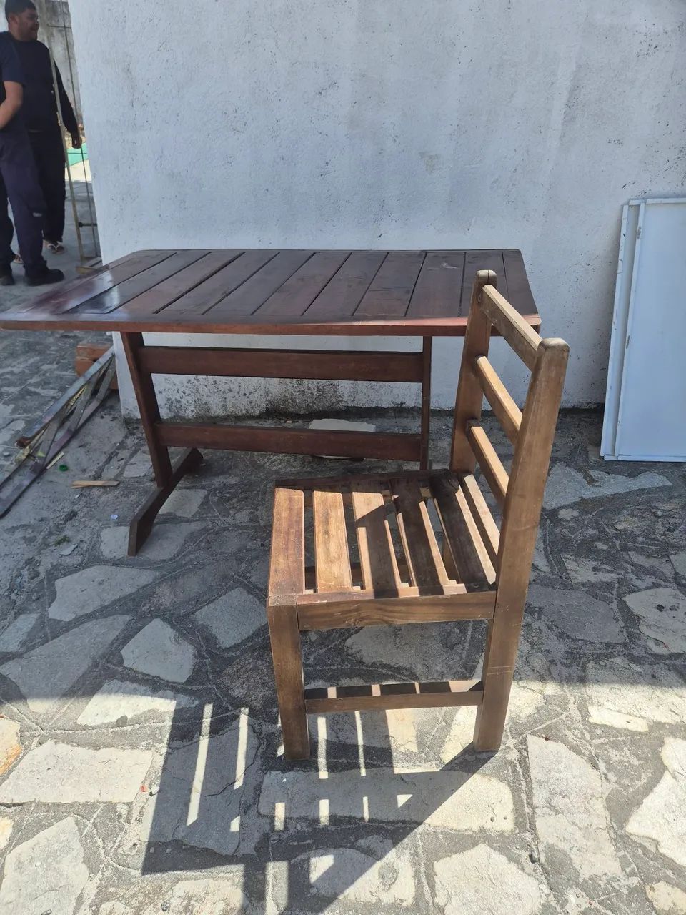 Mesa madeira de lei - Foto 4