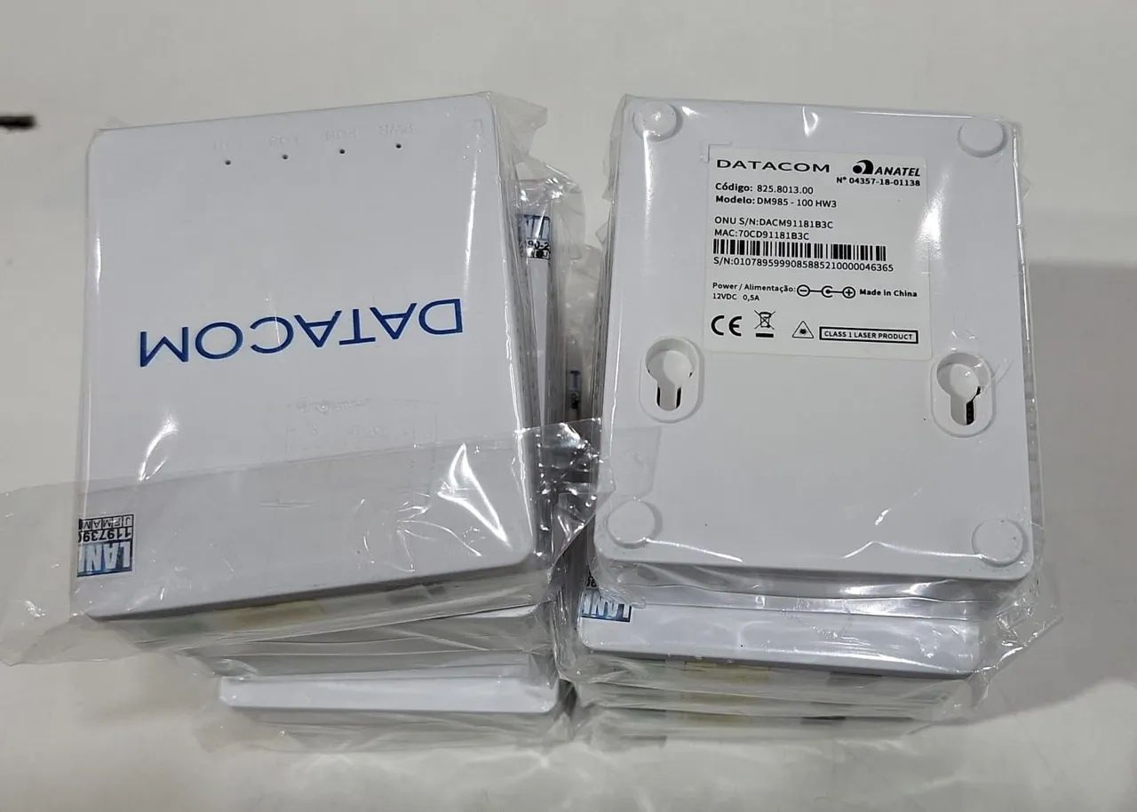 Lote 20 onu datacom Bridge com fonte