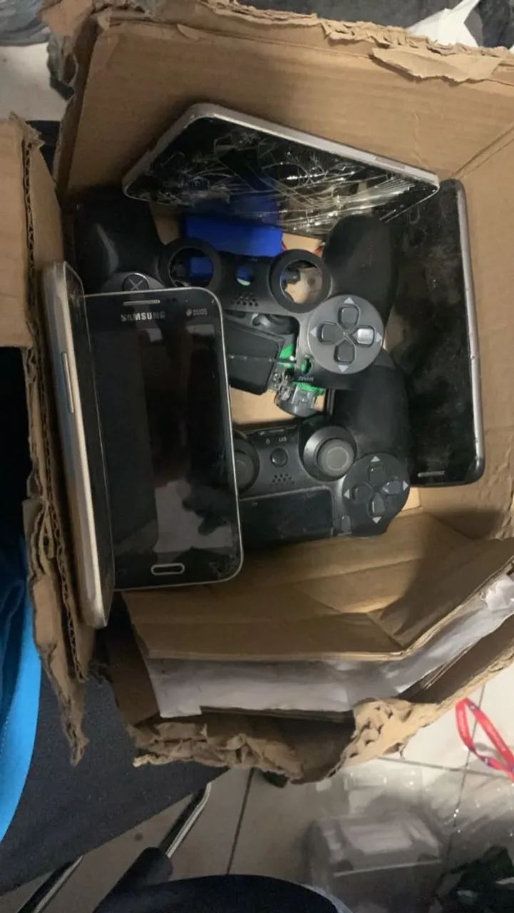 Desapegado do celulares e dos controles 