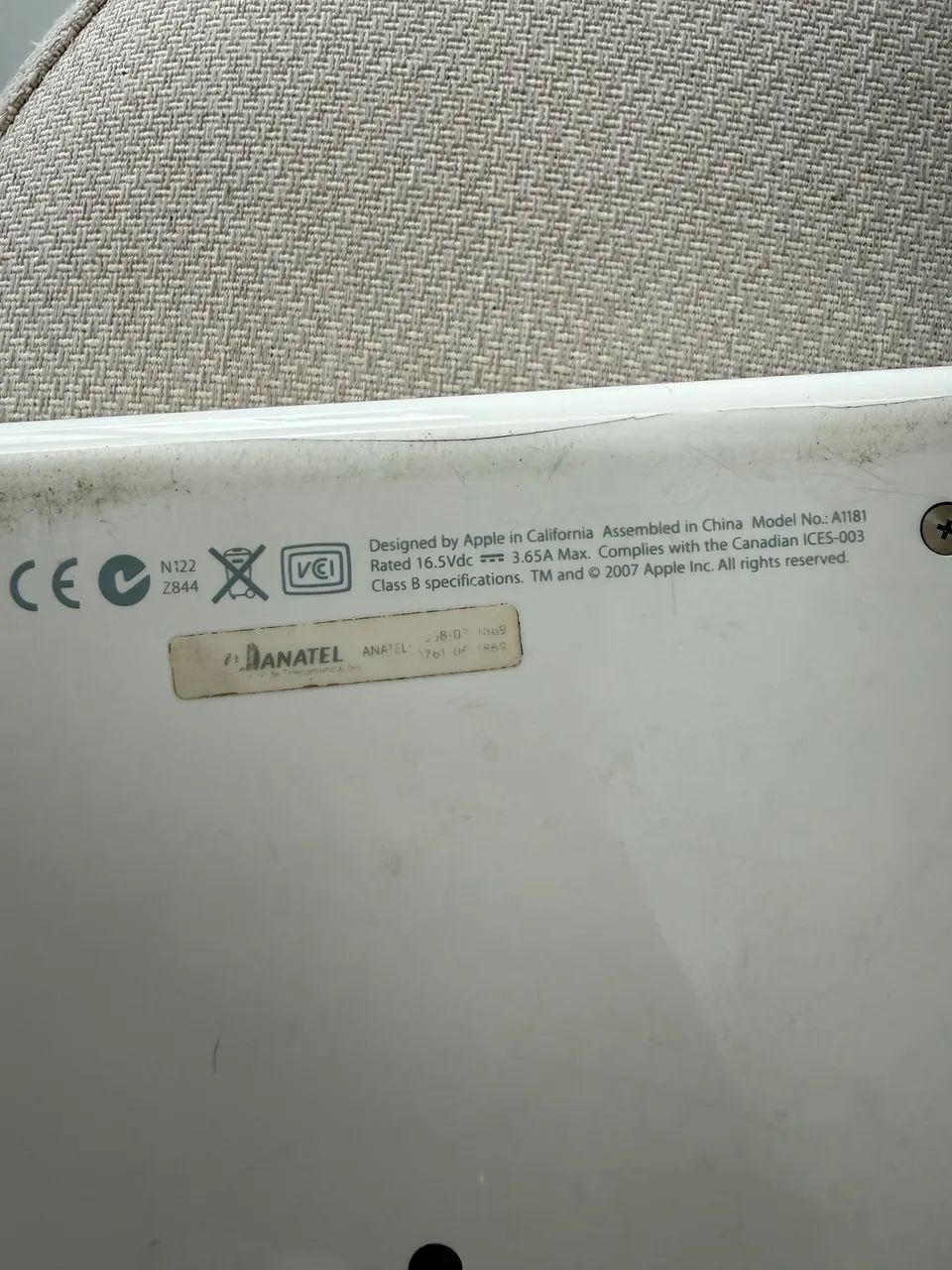 MacBook modelo A1181 branco  - Foto 2