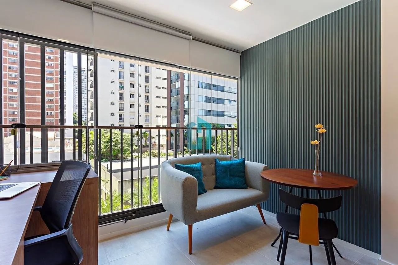 Studio mobiliado para venda no Jardins