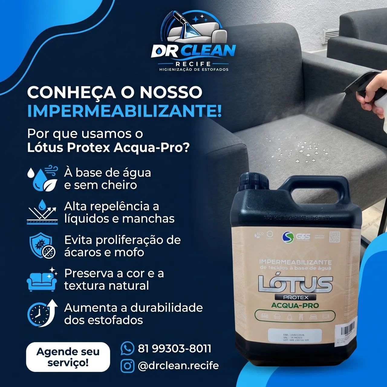Lavagem a seco de estofados  - Foto 4