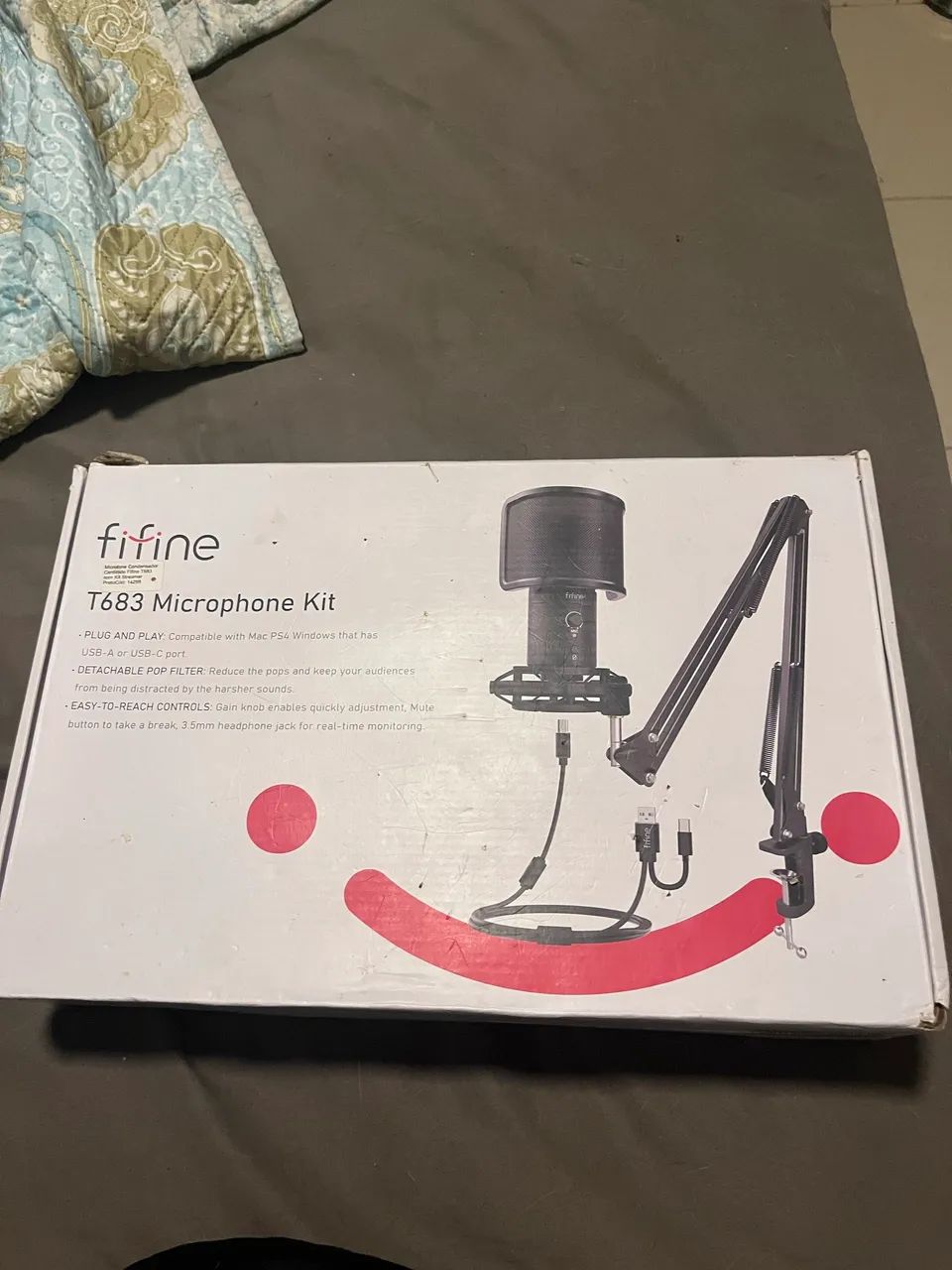 Microfone da fifine