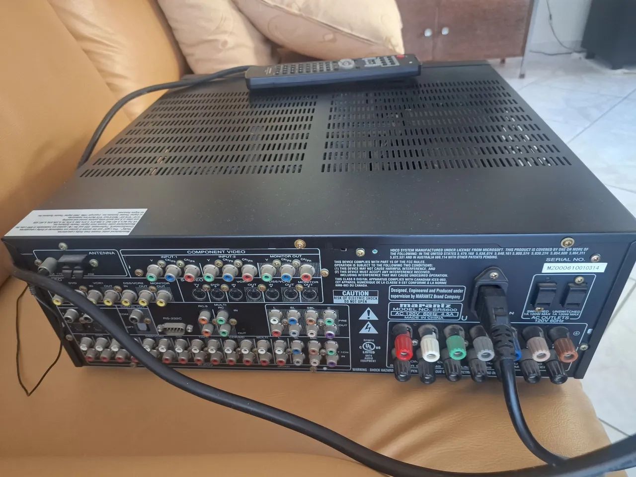 Aparelho Marantz e Caixa sub - Foto 3
