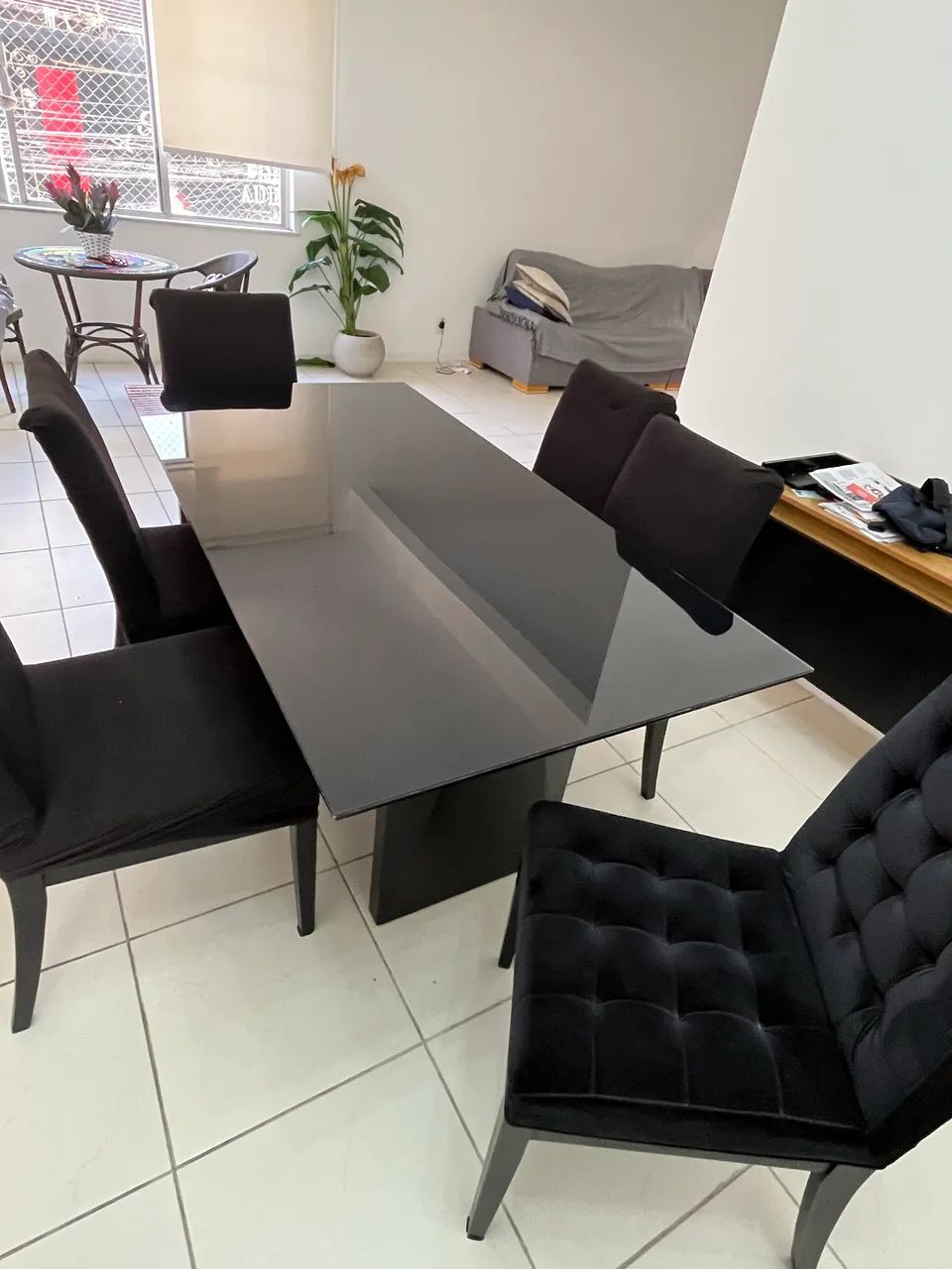 Conjunto mesa de jantar com 6 cadeiras  - Foto 4
