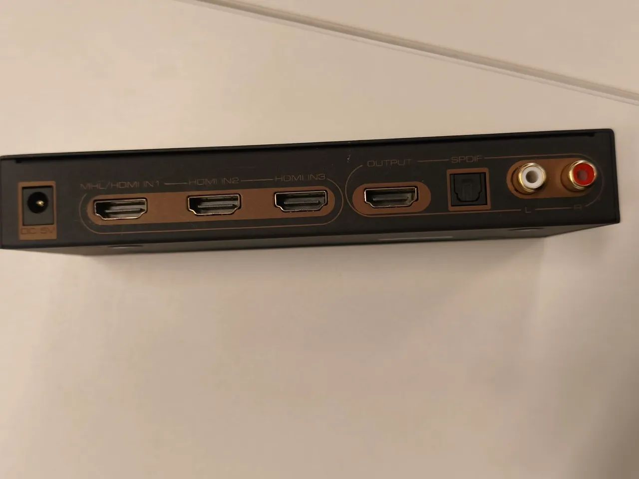 Interface 3 Port HDMI/MHL Audio Extractor<br><br>4K ARC - Foto 3